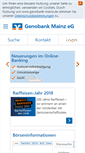 Mobile Screenshot of genobank-mainz.de
